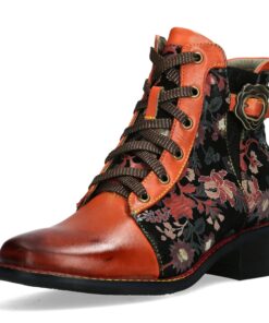 Bottines LAURA VITA Femme Comfortable Élégantes pour Promenade en Automne Hiver 40 EU