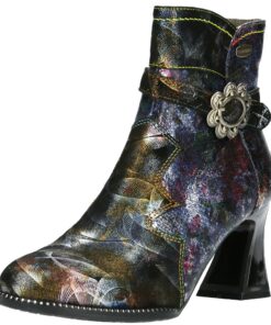 Bottines LAURA VITA Femme Jacbo 13 Noir Élégantes et Confortables pour Ladies enỐtiquette Événements Reignigeant Mode