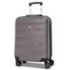 Aerolite Bagage Rigide Ryanair 40L Taille Maximale ABS Légere 4 Roulettes pour Easyjet Lufthansa