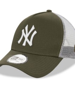 New Era New York Yankees A-Frame AdjUSTABLE Trucker Cap pour Hommes et Femmes pour le Baseball et le Daily Wear 5XL