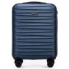 Valise de voyage WITTCHEN Skyspeed Line ABS Coque rigide Bleu Marine Air France Easyjet Ryanair