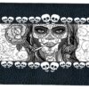 Syl'la Mexicaine Porte-Chequier en Cuir Noir pour Homme et FemmeESCortsels en Cuir pour Femme et Homme Noir