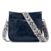ZOUIQSS Femmes Sac À Bandoulière En Cuir Chic À Double Usage Mode Hobo Et Sac À Dos Poches Zippées Réglable