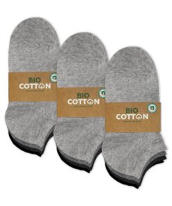Chaussettes de sportLot de 12pairesenfant100 % bio sans coutureBiolivia