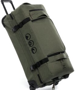 Valise à roulettes Split Roller Kane XXL robuste pour voyageurs avec 2 roues 80 cm | Sac à roulettes sportif chariot 140