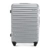 Valise Grande Taille WITTCHEN Voyage Rigide ABS Roulettes Spin Poignée Téléscopique Groove Line Gris Air France Easyjet