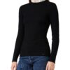 Morgan Pull manches longues col froncé pour homme automne-hiver chauffant et tendance