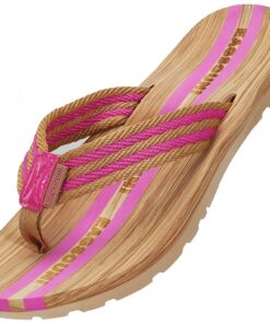 Eagsouni Chaussures de Plage et Piscine Hommes Femmes Tongs Pantoufles Été Plates Sandales