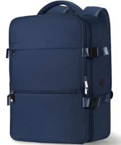 WOUIYO Baggage Cabine 40x20x25 pour Voyage Avion Femme HommeSac Ryanair Bagage à Main pour Ordinateur Portable 14 Pouces