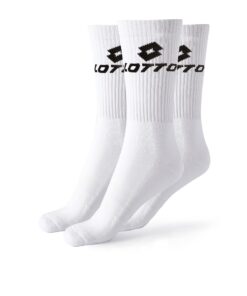 Lotto 12 paires chaussettes de tennis homme/femmes en coton doux et respirant, certifiées OEKO-TEX, blanches, tailles 43