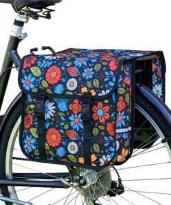 BikyBag Classic - Sacoches Doubles pour vélo - Sacoche de vélo à l'eau de 26 litres pour Porte-Bagages arrière - Trajets