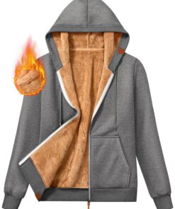 Xnova Doux Veste Hoodies Sweat-Shirt Polaire À Capuche Zippé Femmes Manche Longue, Chaude Manteaux Blouson Global Recycl