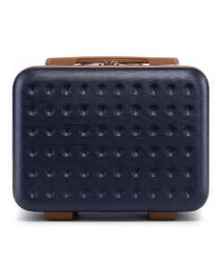 Kono Vanity Case, Sac de Toilette Rígide ABS pour Voyage d'Affaires et Week-end-Marine-Global Recycled Standard