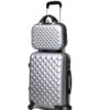 CELIMSABS Valise Taille Cabine et Vanity Case en ABS pour Voyageurs Entraînés, Multi-Utility, Idéale pour Vacances et We