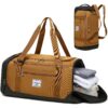Sac de Sport Laripwit Homme 40L Multifonctionnel pour Voyage et Randonnée, Sac de Nuit avec Compartiment Chaussures, Mar