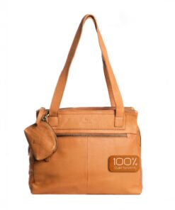Lavalen Grand Sac a Main Femme Cuir Véritable - Grande Sacochette à Compartment Multiples pour Usage Jour-Nuit - Sacs à