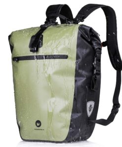 BAIGIO Sacoche Vélo Arrière Portable pour Cyclistes Voyage et Sport 27/30L avec Sac d’OrdinateurIdeal pour VTT et Sac de
