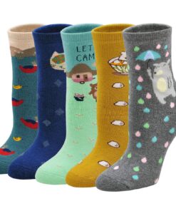 Chaussettes Hiver Chaude PUTUO Femme: Chaussettes Thermiques en Coton Épaisses pour Femmes Chaussettes Polaires Fantaisi