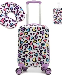 Valise Enfant HTgroce Bagage À Main Cabine pour Filles Easyjet Éasy à Porter et Sécurisée 15L