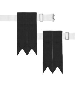 Kilt Emporium Kilt Réglable Clignotant pour Homme Noir L | Style Classique, Boucle Lourde | Événements Formel, Mariages,