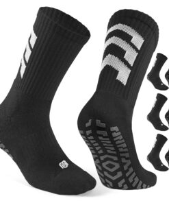 CHAUSSETTES CLOSEMATE Antidérapantes Homme Femme Sport Randonnée Bleu Noir GrIS
