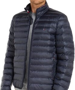 Tommy Hilfiger Homme Veste Packable Recycled Jacket Mi-Saison Hiver Mode Nouvelle Arrivage Eco-Ecologique Tailles Dispon