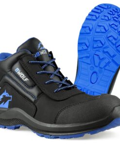 BWOLF Spire S3 Chaussures De Travaux Pour Homme Et Femme, Hautes, Résistantes À L'Huile Et Imperméables, Sol Grip Hériss