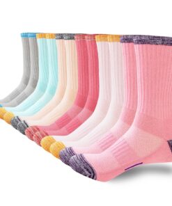 Chaussières inaWarm Femme 39-42 35-38 | Chaussures de Sport Respirantes | Anti-Amphoules | Multicolore | 6 Paires | OEKO