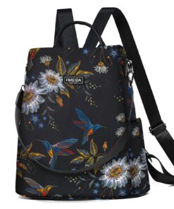 Fmeida Sac à Dos Femme Anti-vol Imperméable pour Voyage et Travail