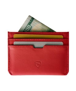 MOORGATE Porte-Cartes Homme en Cuir – Portefeuille de Poche avec Protection RFID,Fonctionnalités de Sécurité, Élégance M