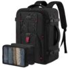 LOVEVOOK Sac à Dos Voyage Cabine Étanche 100% Homme Femme | Étanche 17 Pouces Ordinateur Portable | Travel for Travail É