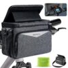 Sacoche Velo Guidon JOLY FANG Étanche Support Téléphone, 5,2L, Écran Tactile Amovible, Convient Vélo/Vélo Électrique