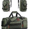 Sacsport Bagsmart Vert pour homme et femme, voyage, training, imperméable, 35 L, compartment à chaussures