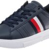 Tommy Hilfiger Homme Supercup Leather Fm0fm04706 Chaussures pour Hommes Mode Urban Soldes