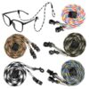 Hifot Lunettes de Soleil Sangle Homme Femme Sport Réglable Pièces Chaînes Cordons Lunettes Sangle Retenue 5 Pièces