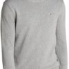 Titre SEO optimisé : Tommy Jeans Pull Homme Slim Fit Crew Neck Sweater en Maille - Chic & Confortable - Idéal pour la sa