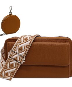 Tokeya Sac Bandoulière Femme en Cuir PU Elegant Pour Voyage Quotidien Travail École