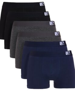 Calècsons Lower East Lot de 6 HommeComfortable Intimewear Essential Features Soft Cotton Lot de 6 Fit Regular Fit 3 Pack