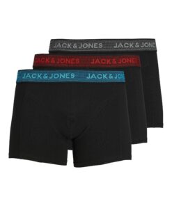 JACK & JONES Maillots de Bain Pack de 3 Boxers pour Hommes - Comfort et Compagnie - 3 Paires