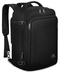 MATEIN Sac de Voyage Cabine Ryanair 20L Extensible Étanche Durable pour Femme et Homme, Bagage à Main 40x20x25 cm pour V
