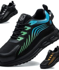 OBQcare Chaussures de Sécurité Légères Hommes Femmes Respirantes Antidérapantes 38-46 EU