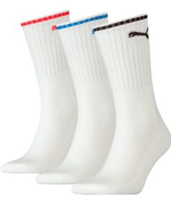 PUMA Quarter Chaussettes de Sport Lot de 3 Uni Mixte Adulte - Sport - Adulte - Comfort - Polyester - Taille M-L