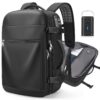 Sacoche sous vide ibeacos, sac à dos de voyage TSA, 60 L, résistant à l'eau, pour ordinateur portable 17,3 pouces, cabin