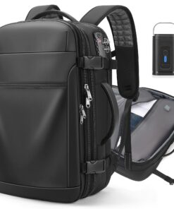 Sacoche sous vide ibeacos, sac à dos de voyage TSA, 60 L, résistant à l'eau, pour ordinateur portable 17,3 pouces, cabin