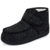 GURGER Chaussures de maison montantes en fourrure pour hommes chaures et diabétiquesṢ Specifications hivernales
