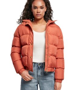 Titre SEO optimisé : Jacket Hooded Puffer Dame Urban Classics - Chic & Chauffe | Hiver | Chic et Pratique | Taille M | R