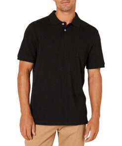 Amazon Essentials Polo en Coton Piqué Taille Ajustée Homme pour Sport et Fitness de Printemps Élégant