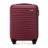 WITTCHEN Valise Cabine Rigide ABS 4 Roulettes Pivotantes Serrure à Combinaison Poignée Télescopique - Taille M - Adaptée