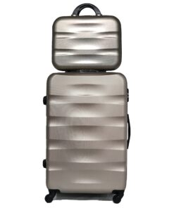 CELIMS Grande Valise 90 Litresavec Vanity Case pour Voyageurs en Recherche de Comodité et de Style