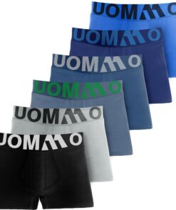 Nakloe Boxers Homme Confortable et Respirant Lot de 6